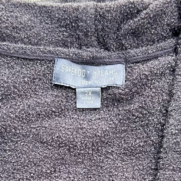 Barefoot Dreams CozyChic Ultra Lite Ribbed Open Front Cardigan - Picture 6 of 6